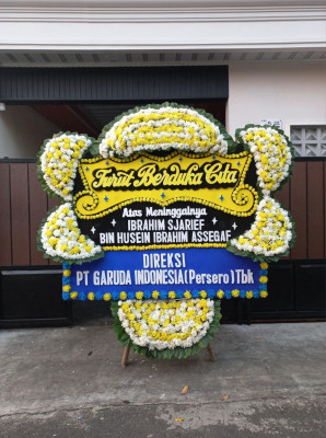 Papan Bunga Duka di Pangkajene Kepulauan