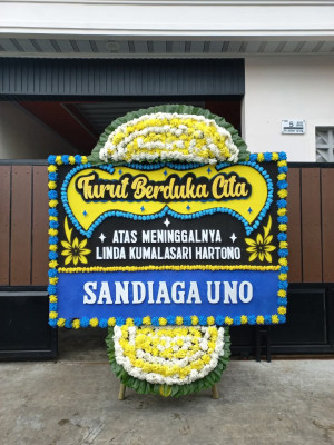 Papan Bunga Duka di Pangkajene Kepulauan