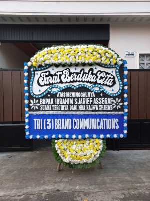 Papan Bunga Duka di Pangkajene Kepulauan